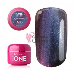 Gel UV Base One cameleon cu reflexii Purple Rain 5g